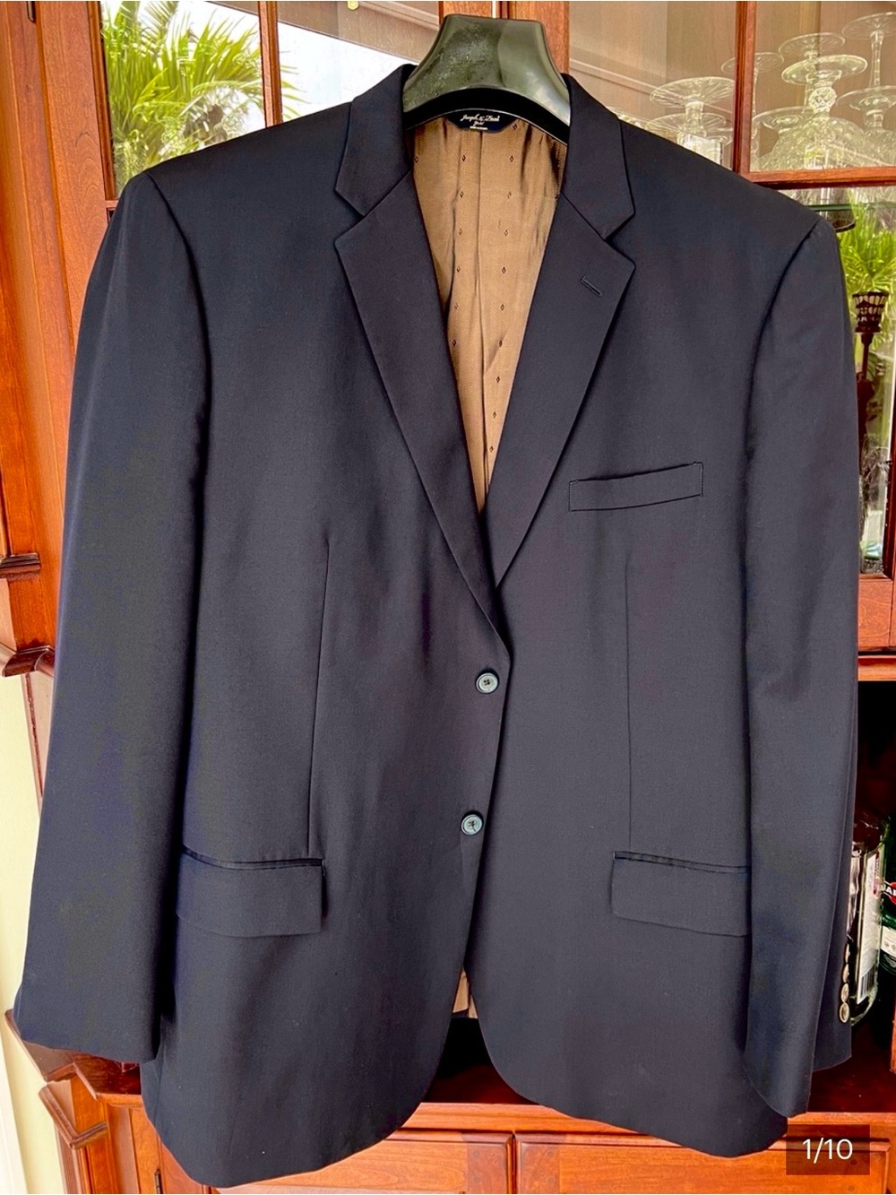 100% Wool, Navy blue Blazer